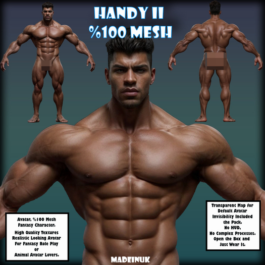MADEINUK - HANDY II - Mesh Avatar