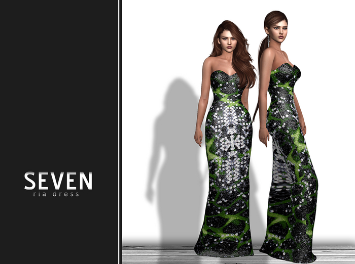 SEVEN - Ria MESH Dress V1