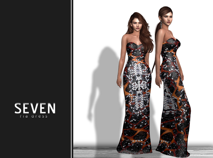 SEVEN - Ria MESH Dress V2