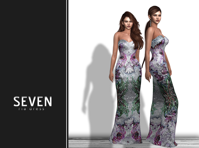 SEVEN - Ria MESH Dress V3