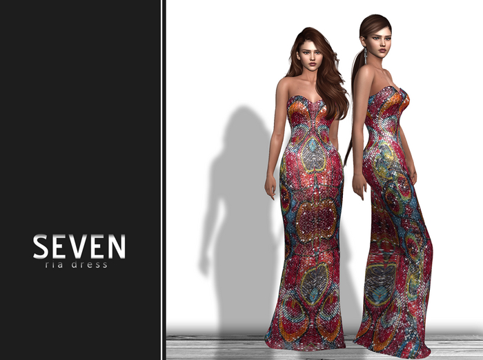 SEVEN - Ria MESH Dress V4