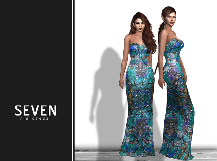 SEVEN - Ria MESH Dress V5