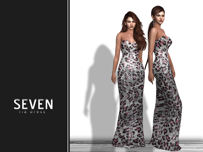 SEVEN - Ria MESH Dress V6