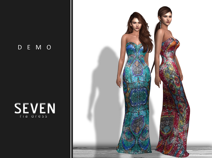 SEVEN - Ria MESH Dress (demo)