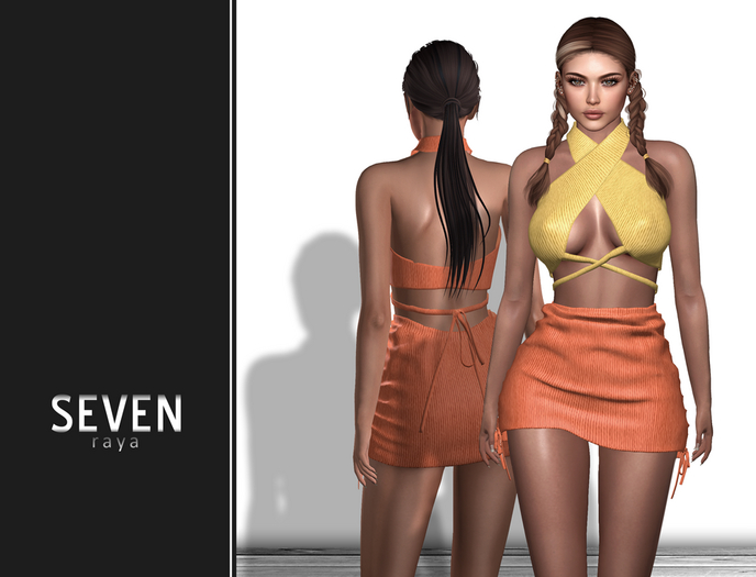 SEVEN - Raya Outfit (orange - yellow)
