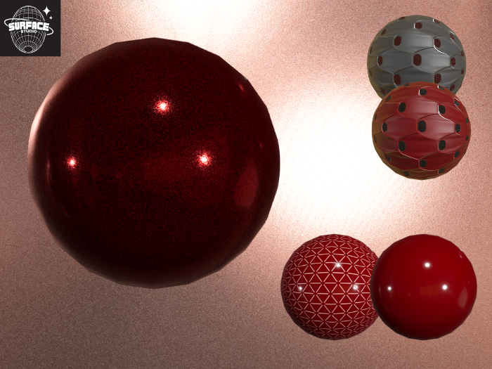 PBR KAMELEON RED Paint Collection