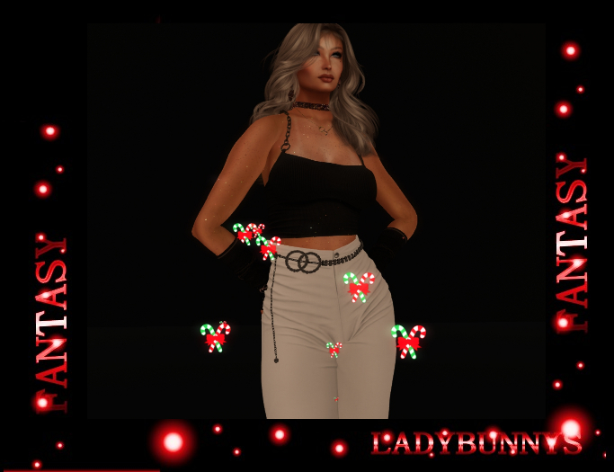 *••Bunny's Christmas Store••*CandyCanes to Wear {Christmas and Winterfest Particles}