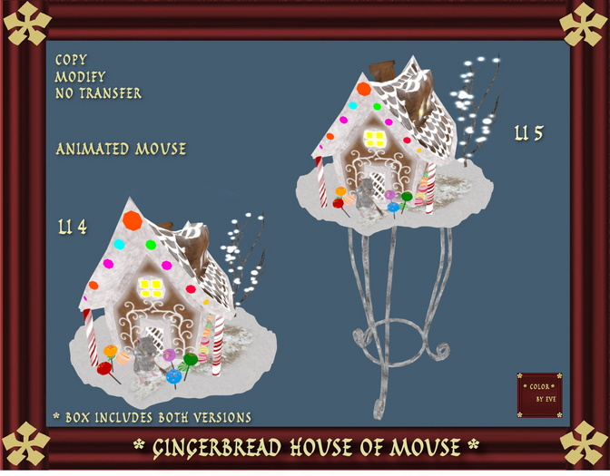 Gingerbread House of Mouse