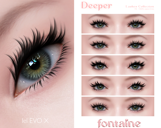 Fontaine Cosmetics - Deeper Lashes Collection - DEMO