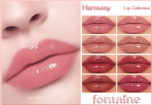 Fontaine Cosmetics - Harmony Lip Collection