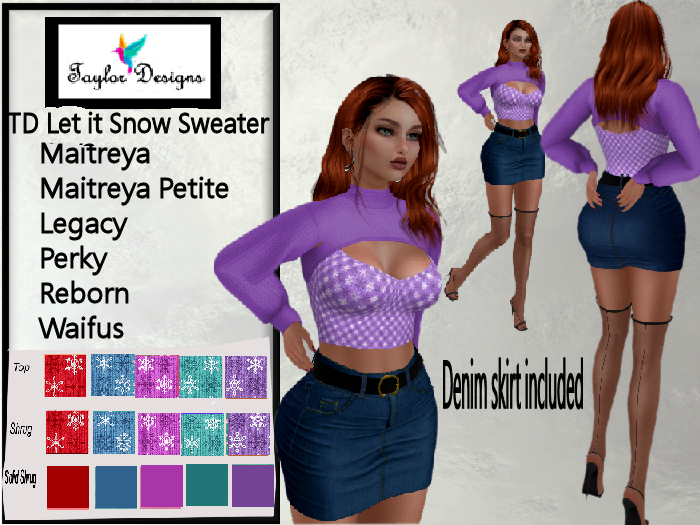 TD Let it Snow Outfit