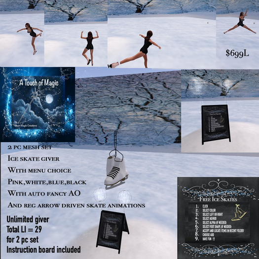 Ice skate giver with ao and menu chioce-Box LI=29
