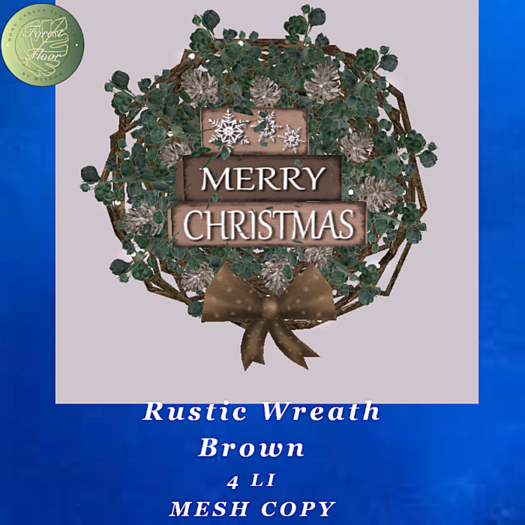 Forest Floor Rustic Wreath  brown