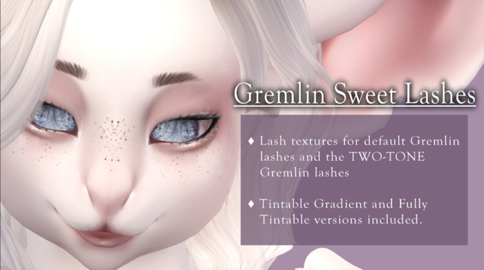 [ROSEBLOOD]  Gremlin Sweet Lashes
