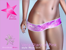 SD2 Vera   Starz of Pink Micro Skirt.
