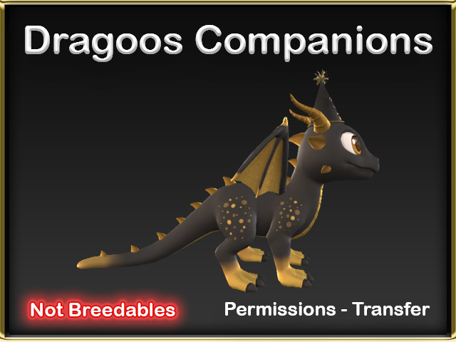 Dragoos Companion - New Year 2024 Black & Gold
