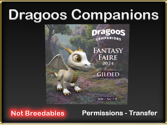 Dragoos Companions - FF 2024 Gilded (boxed)