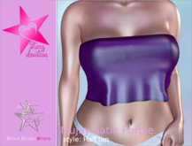 SD2 Mujay Satin Purple Half Top