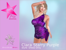 SD2 Clara Starry Purple Dress