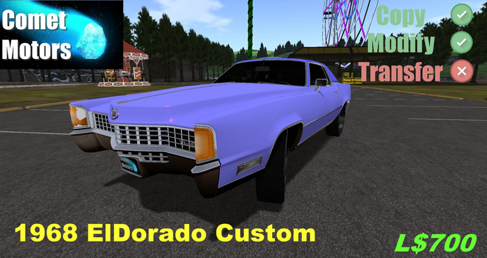1968 ElDorado Custom tribute