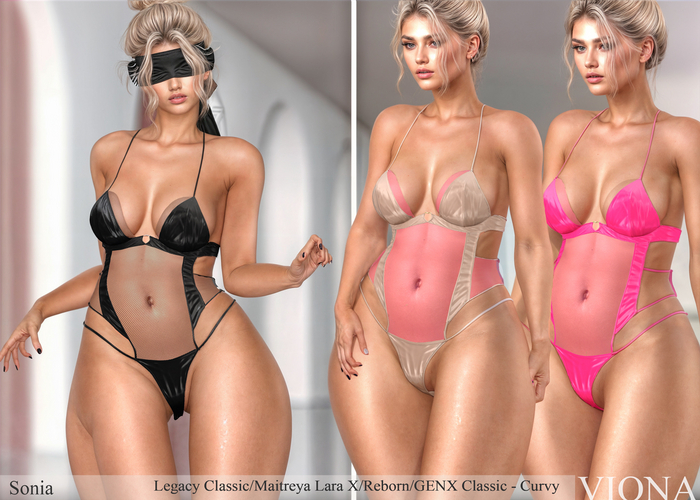 VIONA-Sonia BodySuit Set