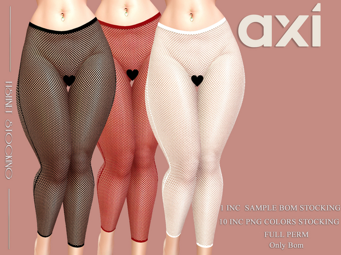 AXI-FISHNET STOCKING V1 PACK PNG-FULL PERM ONLY BOM