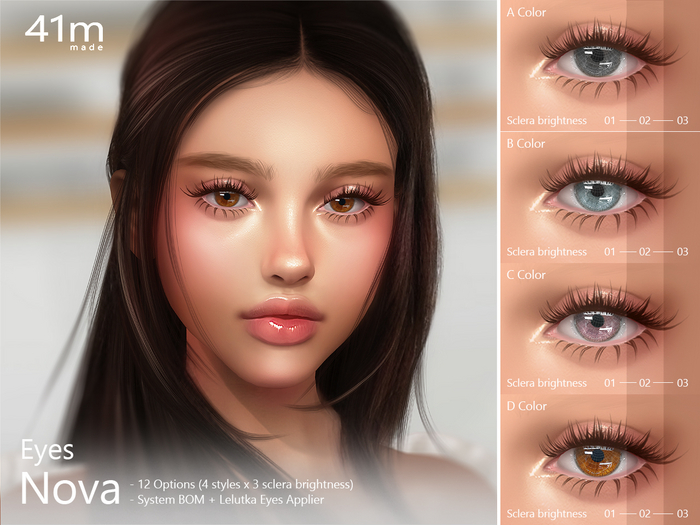 41m / Eyes Nova: 12 Colors