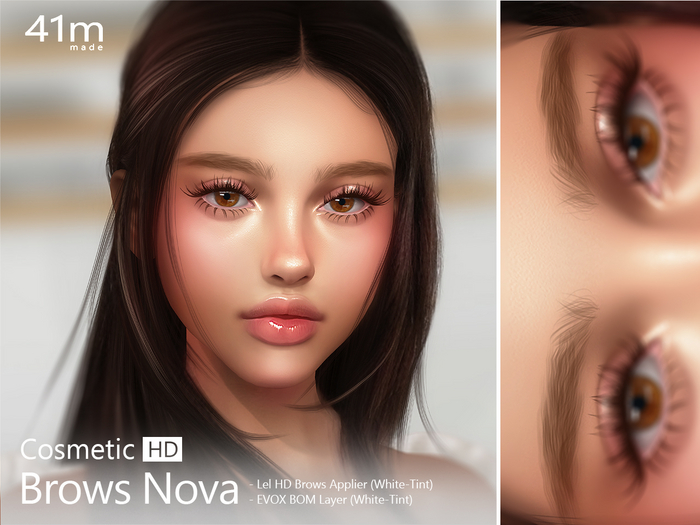 41m / HD Brows Nova / Lelutka EvoX