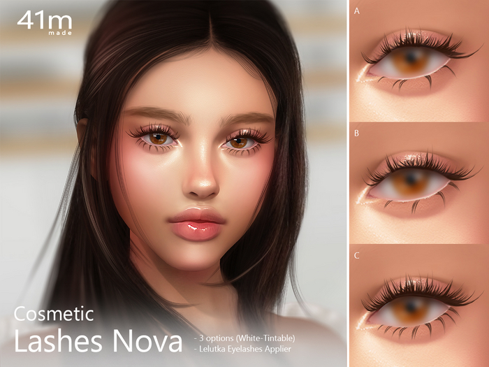 41m / Lashes Nova / Lelutka EvoX