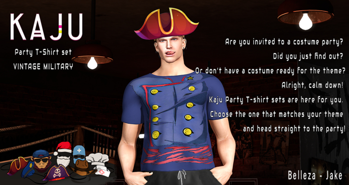 KAJU - Party Tshirts - Vintage Military 