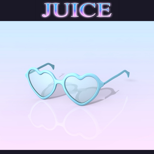 Blue Heart Sunglasses