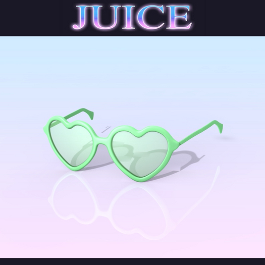Green Heart Sunglasses
