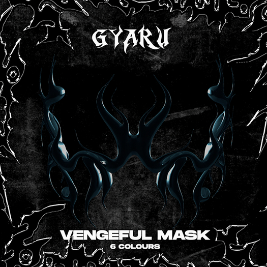 GYARU// VENGEFUL MASK (SILVER)
