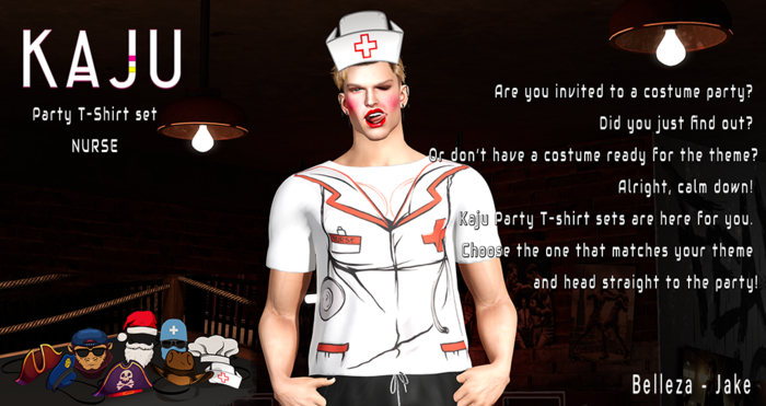 KAJU - Party Tshirts - Nurse
