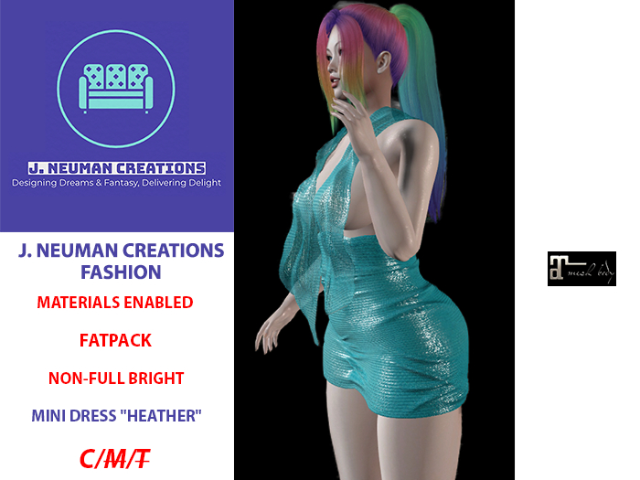 [JNC-F] MINI DRESS "HEATHER"-MAITREYA FATPACK