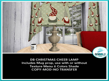 .:TT:.  CHRISTMAS CHEER LAMP  add me