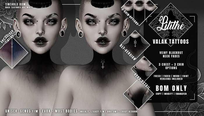 Lilithe'// Valak Tattoos