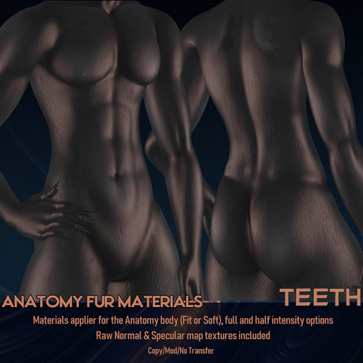 [T] // Anatomy Fur Materials