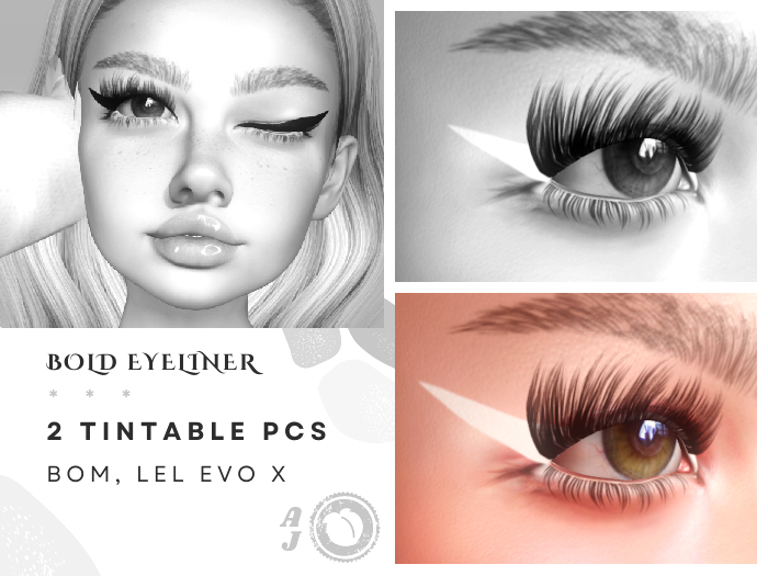 [DEMO] Bold Eyeliner | BOM, Tintable, Lel Evo X | Au Jus.