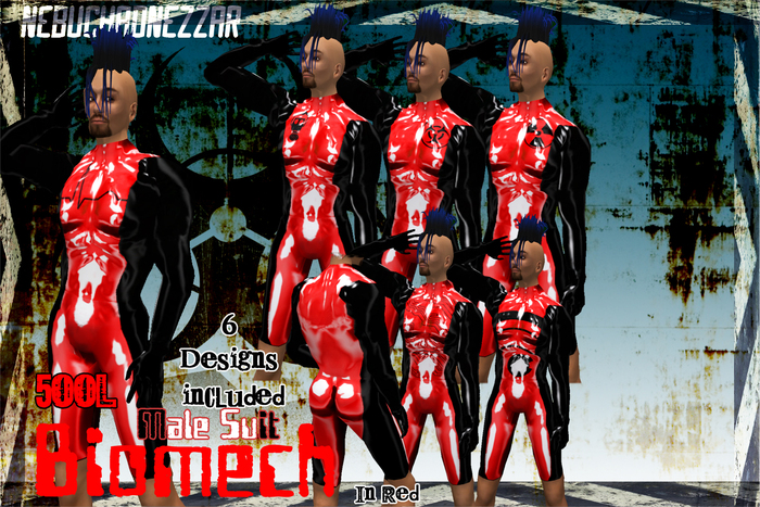 NDN - Biomech Suit Male (Red)