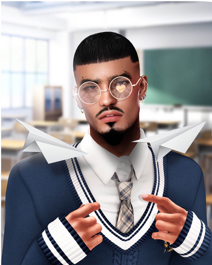 CUPID. Benji Glasses (FATPACK)