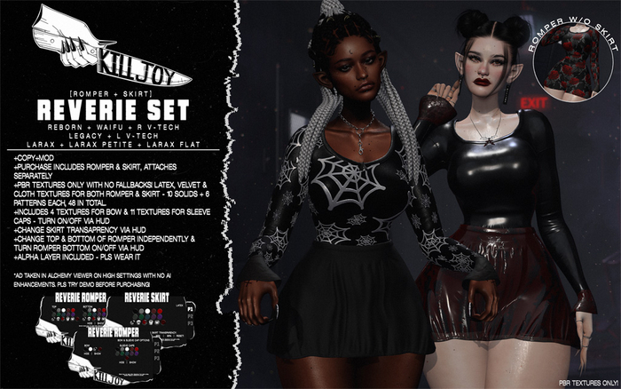 KILLJOY Reverie Set LEGACY V-TECH [PBR Only]