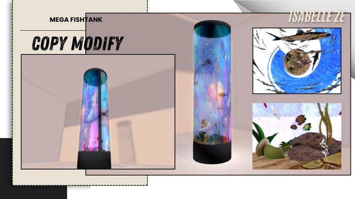 Animated Fish Tanks - Mesh (Copy & Modify)