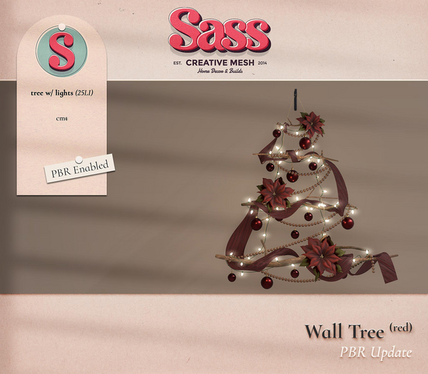 Sass [Wall Tree] Red PBR Update