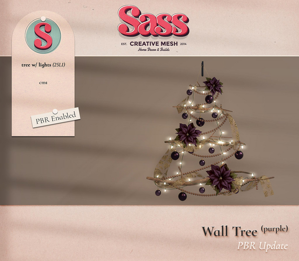 Sass [Wall Tree] Purple PBR Update