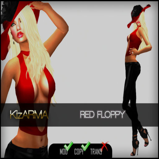 KizARMA Red Floppy  **PROMO**