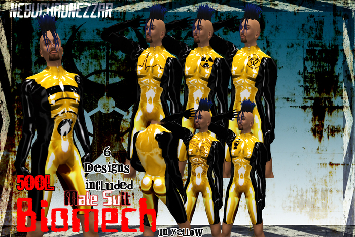 NDN - Biomech Suit Male (Yellow)