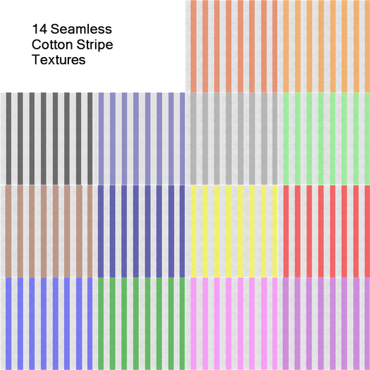 Full Perm Cotton Stripes Textures