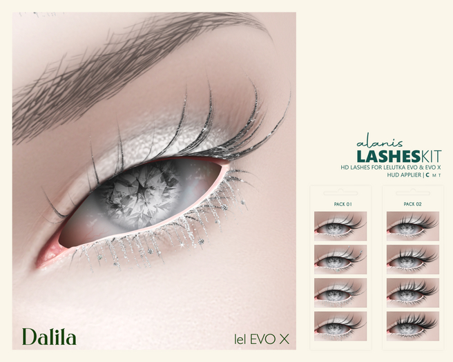 Dalila Alanis Lashes Kit