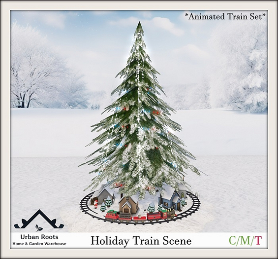 UR Holiday Train Scene 